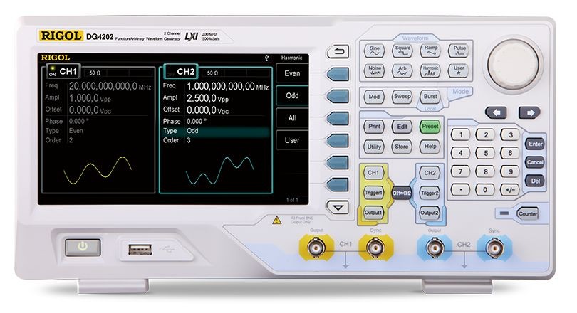 DG4000系列 函數(shù)/任意波形發(fā)生器
